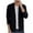Black, variant on Men's Sweater Coat Long Sleeve Button Down Solid Knit Cardigan Outerwear with Pockets Coffee M