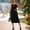 Black, variant on Womens Cami Dresses Summer Casual Sleeveless Solid Color Cool Fashion Lightweight Flowy Midi Dresses