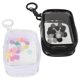 thumbnail image 1 of Clear Zipper Doll Pouch with Keychain Mini Figurine Display Bag for Collectibles, Transparent Storage Case for Dolls & Figures, Stylish Handbag for, 1 of 5