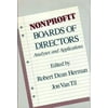 Nonprofit Boards of Directors: Analyses and Applications, Used [Hardcover]