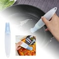 thumbnail image 2 of Silicone Oil Bottle Brush Outdoor Barbecue Oil Bottle With Cover Brush Oil Pot Brush Household Baking Tool Set Cut And Keep Cooking Small Brush Vegetable Brush Pickle Container with Strainer Utensils, 2 of 3
