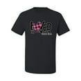thumbnail image 2 of Wild Bobby, Loved John 3:16 Inspirational/Christian Men Graphic Tee, Black, Large, 2 of 6