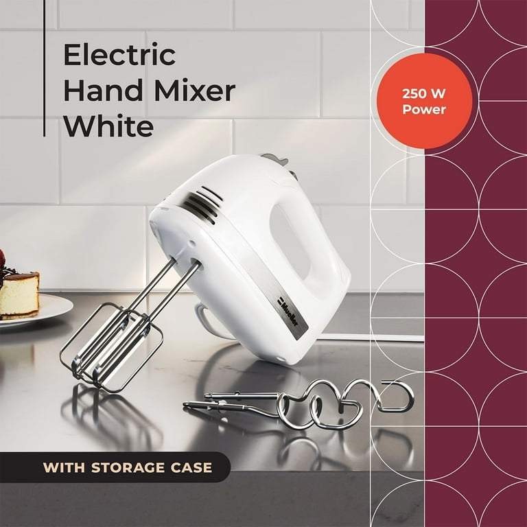 Bimmy_stores - Bosch Hand Mixer 5-Speed Hand Cake Mixer With Chrome Beater,  Dough Hook is your amazing answer to mixing your dough or batter as well as  whisking eggs for your bakings