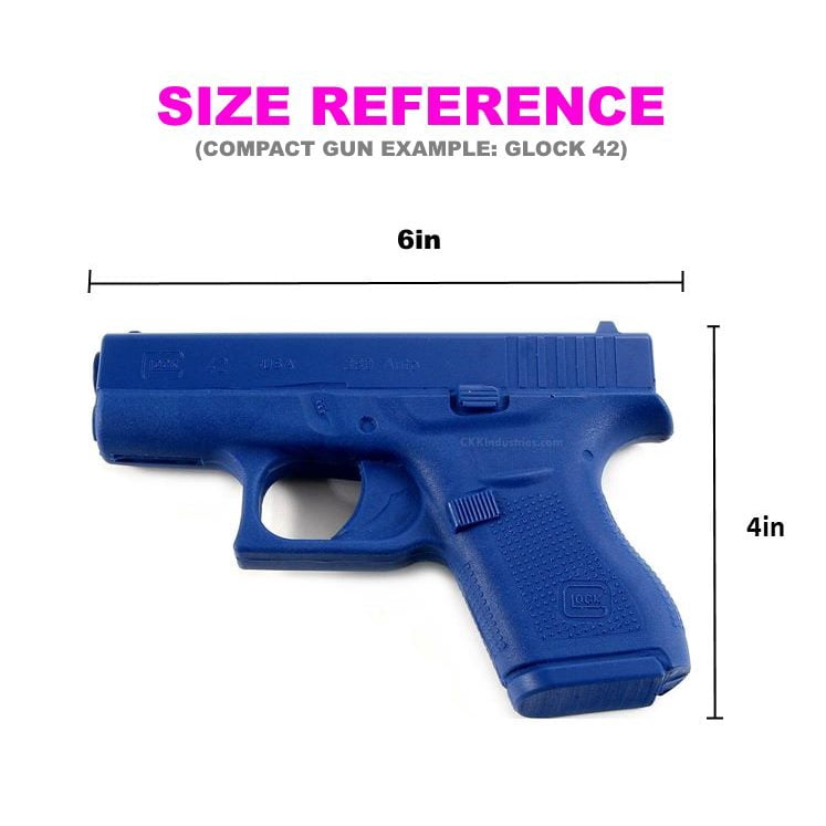 HER TACTICAL Holster for Women Universal Hip Holster for Compact Size - Black Right