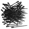 thumbnail image 3 of 100 bridas de nailon para cables, soportes para bridas con autobloqueo para clasificar cables, accesorios ligeros resistentes al fuego, bridas. 08x28cm con hebilla, 3 of 8