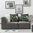 thumbnail image 3 of Acheng  Game Throw Pillow Cover Set of 2, Gaming Pillow Cover Gamer Cushion Cover Neon Lights Gamepad Geometry Honeycomb Hexagon Decorative Accent Pillow Case White, 3 of 6