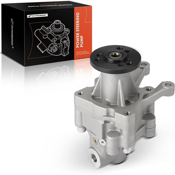A-Premium Power Steering Pump Compatible with BMW 530i 1994-1995 540i 1994-2003 740i 1993-2001 740iL 1995-2001 840Ci 1994-1997 850Ci 1995-1997