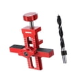 thumbnail image 1 of Gabinete Hardware Jig Herramienta Instalación de herramientas Puerta de gabinete Fácil uso rápido con brazo de soporte y abrazadera para la estantería con 1 taladro, 1 of 8