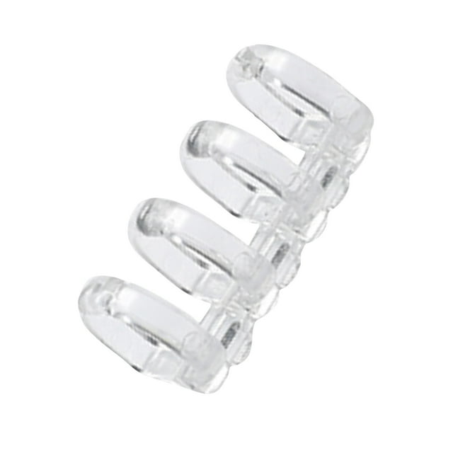 4 Holes Plastic Loose Binding Strip Book Rings Binding Spines Combs Snap Split Rings For Notebook Diary Scrapbook Photo Album