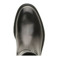 thumbnail image 3 of VINCE CAMUTO Womens Black Goring Padded Alfella Round Toe Block Heel Zip-Up Leather Riding Boot 6.5 M, 3 of 4