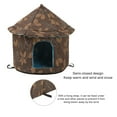 thumbnail image 2 of Foldable Indoor Dog House - Cozy Cat Tent with Removable Soft Mat (35cm), 2 of 5
