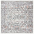 thumbnail image 6 of SAFAVIEH Oregon Creighton Floral Bordered Area Rug, Grey/Ivory, 5'1" x 7'6", 6 of 9