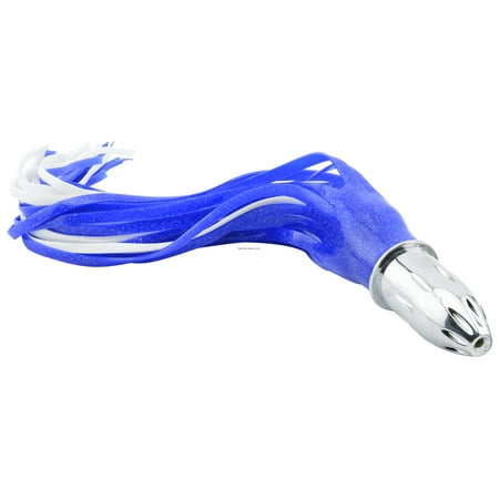 UPC: 0023644241011 | Billy Baits Mister Wahoo Marlin Big Lure Blue/White Pvc Skirt 16 Oz