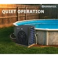 thumbnail image 3 of VARMINPOOL 16,000 BTU Swimming Pool Heat Pump Electric Pool Heater for Above Ground Pools Up to 5,400 Gallons, Heating and Cooling Pool Heater 120V, 3 of 7