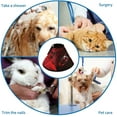 thumbnail image 4 of Love Heart Soft Cat Dog Recovery Collar Adjustable Cat Cone Wound Healing Protective After Surgery for Cats, 4 of 7