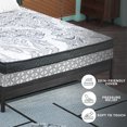 thumbnail image 4 of ViscoLogic Hamilton Twin Hybrid Mattress Made in Canada, Individual Pocket Coils, Foam Encasement, Edge Support, Medium-Firm & Pressure Relief, CertiPUR-US®, 4 of 8