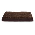 thumbnail image 1 of Furhaven 34408012 Ultra Plush Deluxe Ortho Mat - Chocolate  Large Pet Bed, 1 of 1