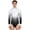 Black, variant on Men Figure Skating Shirt Competition Dress Long Sleeve Gymnastics Dance Leotard Cha-cha Bodysuit Blue M