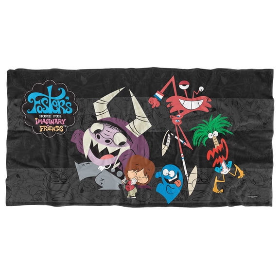 Fosters Beach Towel, 30"x60", Friends Beach Towel
