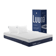 thumbnail image 1 of Colchón Luuna Original y 2 Almohadas Ajustables Luuna Memory Foam Colchón en Caja blanco Matrimonial, 1 of 10