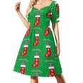 thumbnail image 2 of Meowy Catsmas! Sleeveless Dress Party dresses wedding guest dress 2024 dress party night elegant chic women dresses promotion, 2 of 7