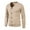 Beige, variant on jjayotai Sweaters for Men, Men's V Neck Button Down Long Sleeve Knitted Cardigan Sweaters with 2 Front Pockets Blue XXXXL