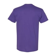 Men Heavy Cotton Multi Colors T-Shirt Color Lilac Small Size