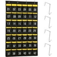 thumbnail image 3 of MasteelfCA Support de Cellulaire Numéroté pour Classe, Organisateur de Rangement pour Calculatrice sur Porte, Tableau de Poche avec 42 Poches, 3 of 8