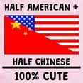 thumbnail image 2 of CafePress - Half Chinese 100% Cute Body Suit - Baby Light Bodysuit, Size Newborn - 24 Months, 2 of 4