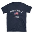 thumbnail image 1 of Pflugerville Texas Patriot Men's Cotton T-Shirt, 1 of 1