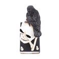 thumbnail image 5 of Dekaim Figura De Esqueleto, Detalles Ricos En Miedo, Colores Vibrantes, Figura De Calavera Estable De Resina Fuerte para Decoración De Halloween(Cráneo de Cuervo), 5 of 5