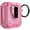 Pink, variant on Decase AirPods Case Cover Built-in Keychain,Military Hard Shell Protective Armor with Lock [Support Wireless Charging] for Apple AirPods 1st 2nd Generation Charging Case,Pink