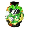 thumbnail image 1 of Chandails en Molleton Unisexes Hommes Femmes BLOONS TD3D Dessin Animé Chandail à Capuchon, 1 of 2