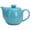 Turquoise, variant on OmniWare Teaz White Stoneware 14 Ounce Teapot with Stainless Steel Mesh Infuser