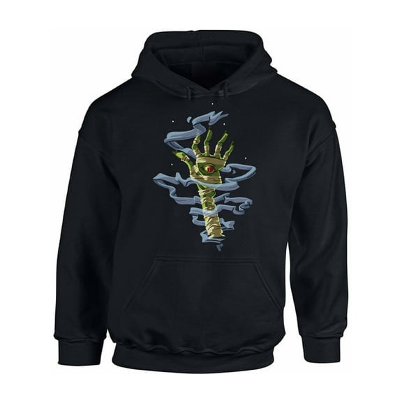 Awkward Styles Halloween Hoodie Mummy Hand Hooded Sweatshirt