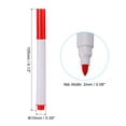 thumbnail image 2 of Unique Bargains Dry Erase Markers, Fine Tip, Assorted Colors, 8 Count, 5 Pack, 2 of 6