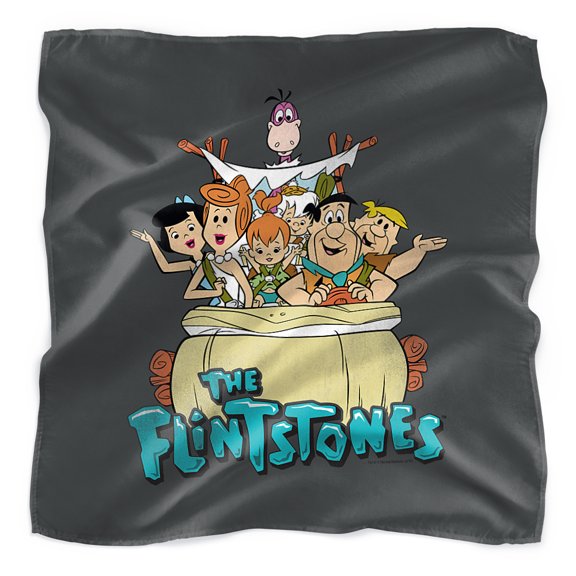 The Flintstones Ride On Bandana (21 in x 21 in)