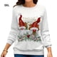 thumbnail image 4 of Guardurnaity Cómodo Jersey Blusa De Mujer Regalo De Navidad Sudadera Mujer Ropa De Mujer Tops De Manga Larga Prendas para la parte del cuerpo A 5XL, 4 of 6