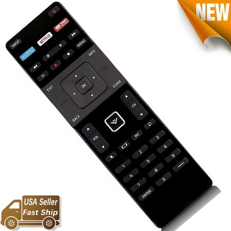 XRT122 Remote for Vizio TV E40X-C2 E43-C2 E55-C2 E60-C3 D55U-D1 E32H-C1 D39f-E1