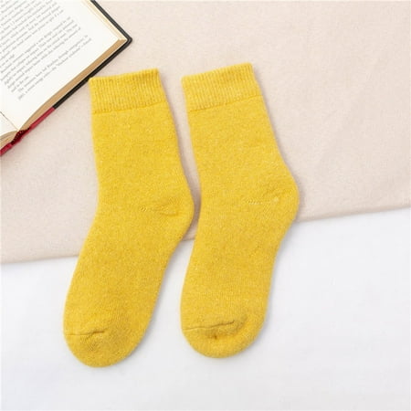 

ERTUTUYI Women s Autumn And Winter Socks Mid Thigh Socks With Thickening And Heating Warm Socks G