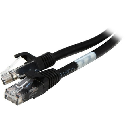 UPC: 0757120313625 | C2G 31362 75 ft. Cat 6 Black Snagless Patch Cable