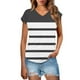 thumbnail image 2 of mfyjkho Tops Para Mujer, Blusa Holgada De Manga Corta Con Lentejuelas Y Cuello En V Para Mujer Tops De Gimnasio Para Mujer L, 2 of 8