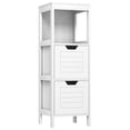 thumbnail image 1 of Costway Bathroom Wooden Floor Cabinet Multifunction Storage Rack Stand Organizer Bedroom, 1 of 10
