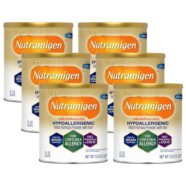 Nutramigen Hypoallergenic Infant Formula with Enflora LGG