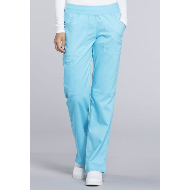 Cherokee Cherokee Workwear Revolution Scrubs Pant for Women Mid Rise