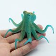 thumbnail image 2 of Blue Silicone Simulation Octopus for Fish Tank Decoration Vivid Detailed Design Safe Nontoxic 5 Inches, 2 of 8