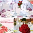 thumbnail image 6 of 50 Pcs Artificial Rose Flower Realistic Silk Roses with Stem Bouquet of Flowers Plastic Flowers Real Looking Fake Roses for Home Wedding Centerpieces Party Decorations (White), 6 of 6