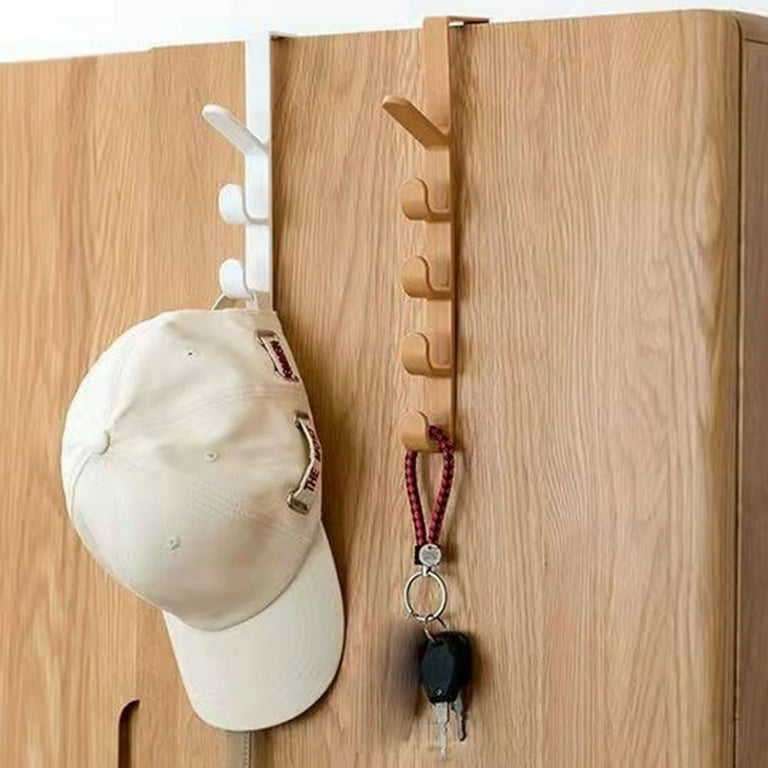 SSAWcasa Door Hanger Hook, Over The Door Hooks, Over Door Towel Rack for  Bathroom, Over Door Coat Hanger Organizer, Back of Door Hooks for Hanging