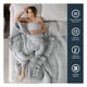 thumbnail image 2 of Edredón Matrimonial Acolchado Reversible Esquimal Relleno Down, Compatible Con Funda Duvet Gris, 2 of 7