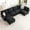 Black, variant on 124" U-Shaped Modular Sectional Sofa, Modern L-Shaped Corner Sofa with Storage Ottoman, Built-in USB Charger